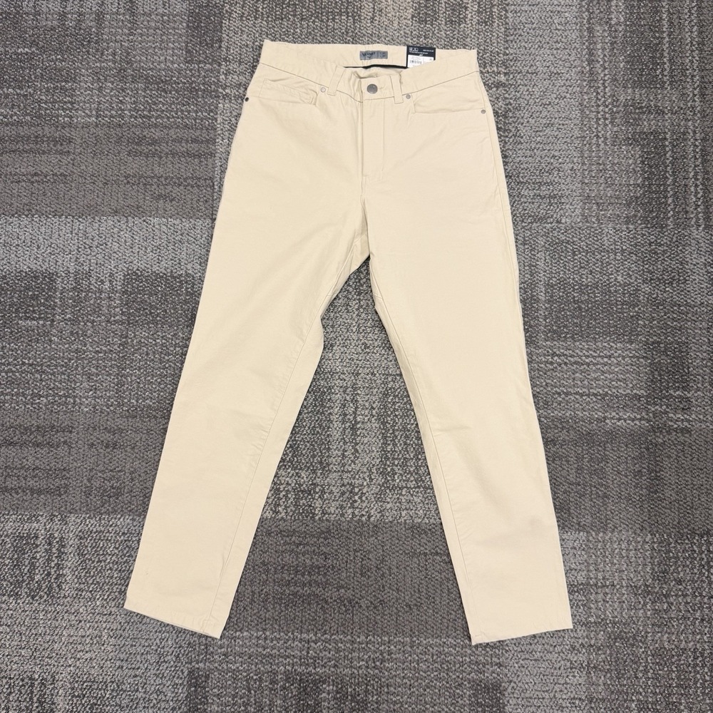 VRST Limitless‎ Slim Fit 5 Pocket Pant 30x30 Khaki Sand Moisture Wicking Stretch